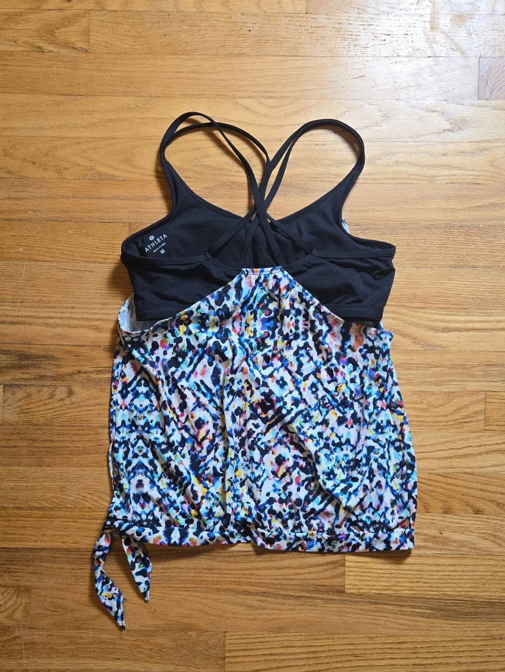 Athleta Sun Flare blousy bikini top